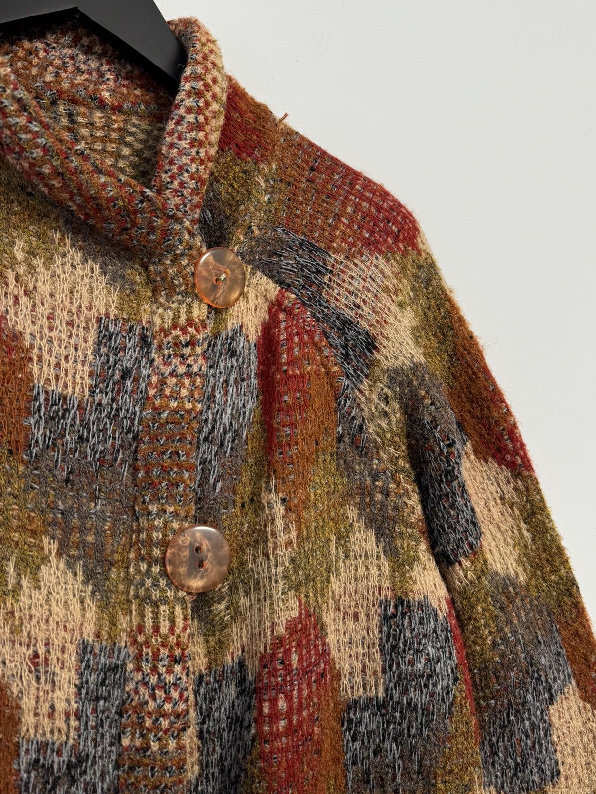 Missoni Missoni Coat Wool Multicolor Knit Luxury Designer Italy Size L / US 10 / IT 46 - 5 Thumbnail