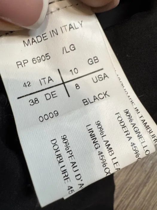 Rick Owens RICK OWENS LEATHER COAT Size US XS / EU 42 / 0 - 7 Thumbnail