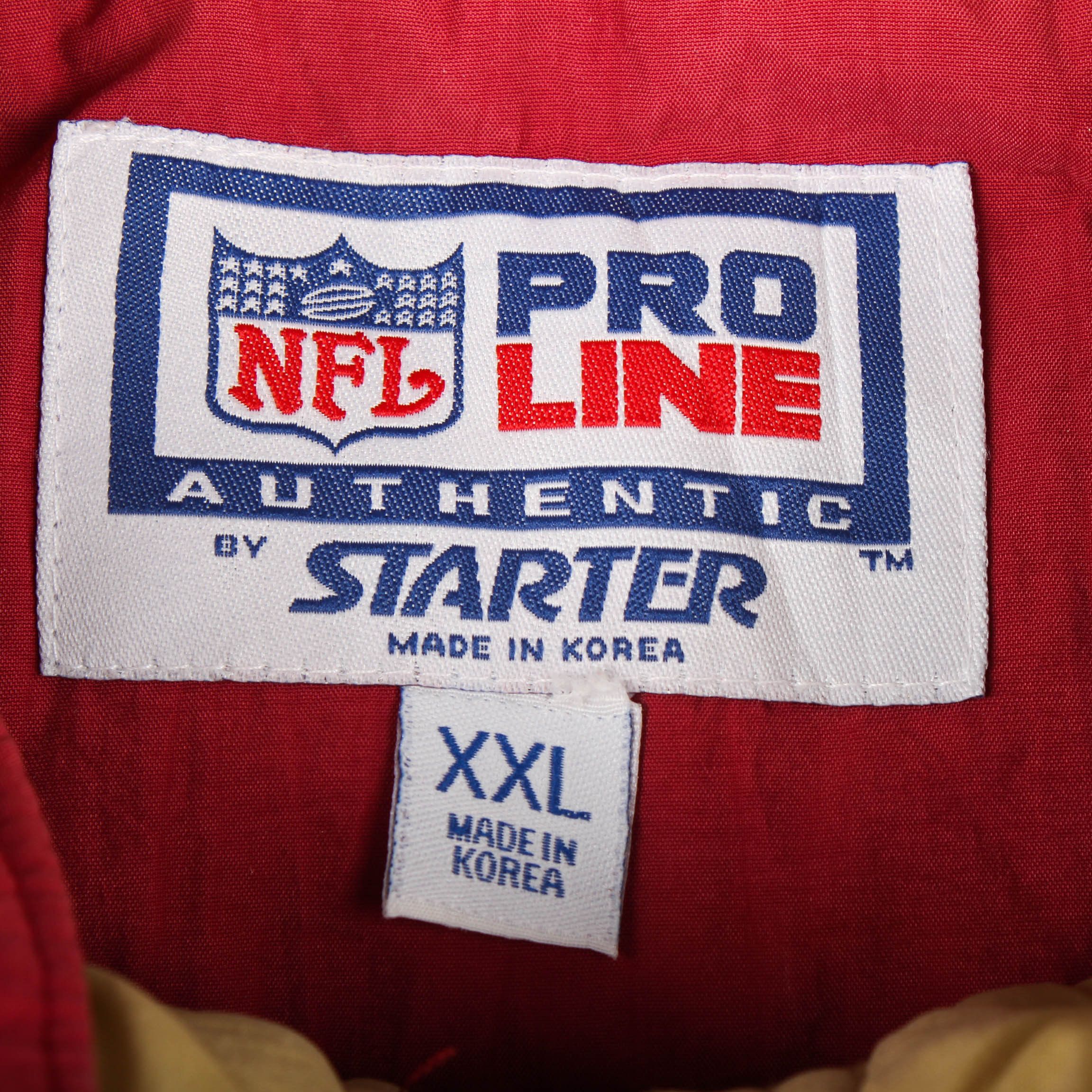 Starter 49ers Starter Jacket 90s San Francisco Hooded Puffer Coat Size US XL / EU 56 / 4 - 8 Thumbnail