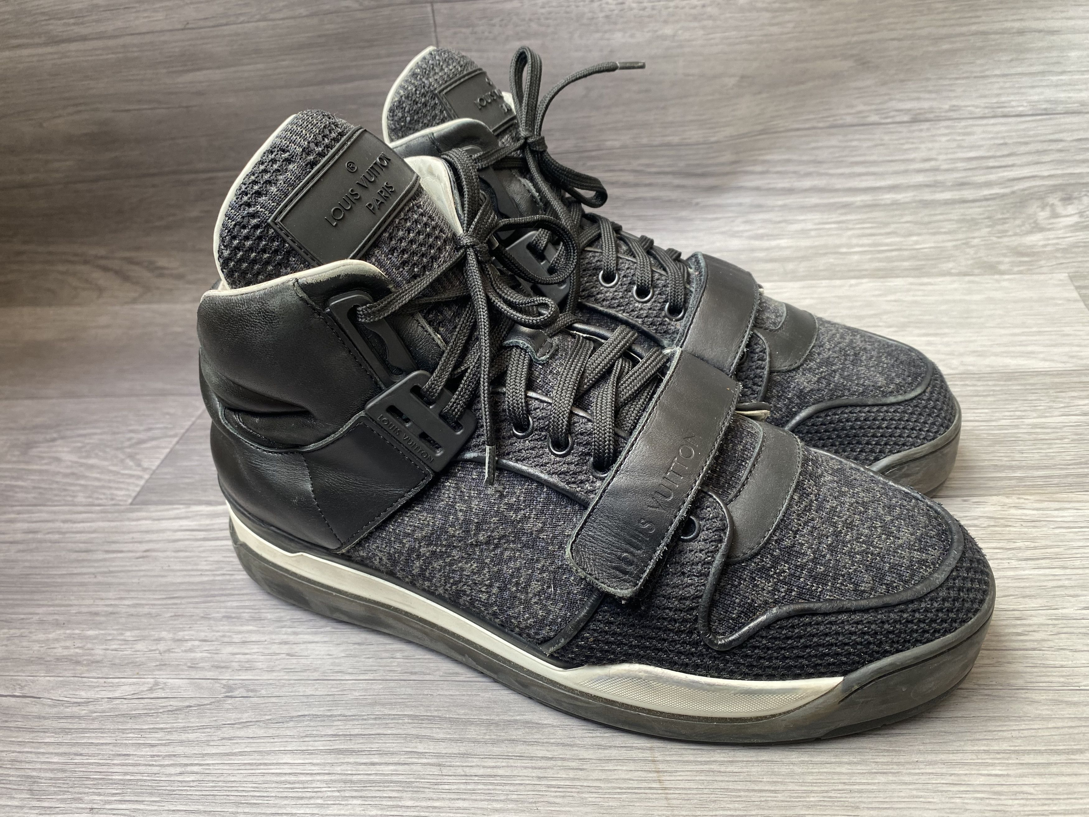 Louis Vuitton Louis vuitton trail blazer knit hi-top sneaker uk 7 Size US 8 / EU 41 - 9 Thumbnail