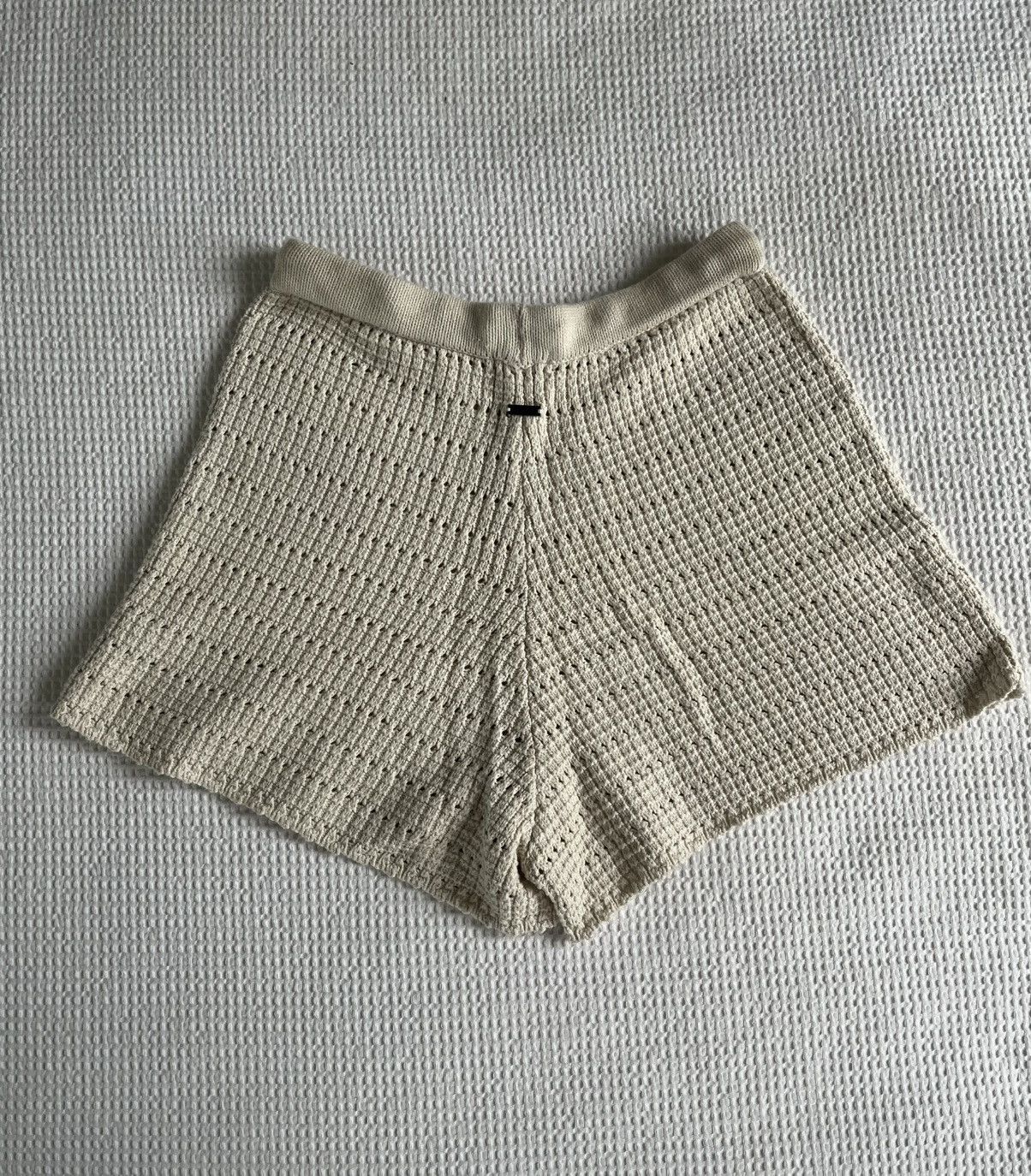 Vintage Crochet Shorts Size 26" / US 2 / IT 38 - 3 Thumbnail