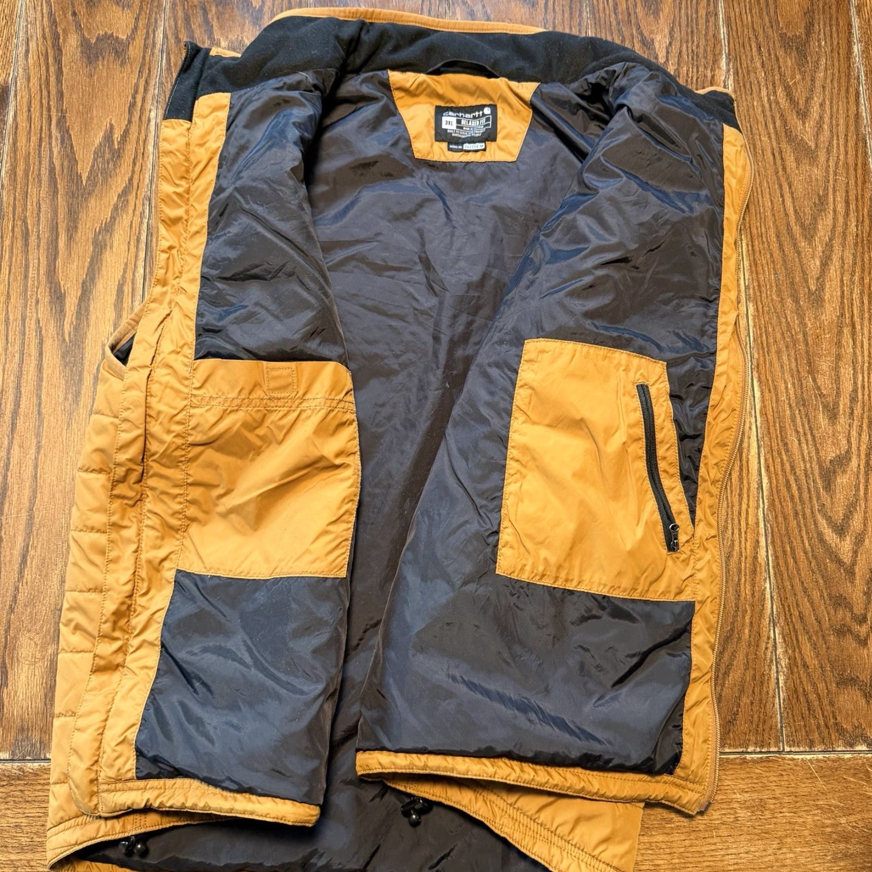 Carhartt Carhartt Rain Defender Vest Men’s 3XL Brown Insulated Full Zip Puffer OV2286-M Size US XXL / EU 58 / 5 - 5 Thumbnail