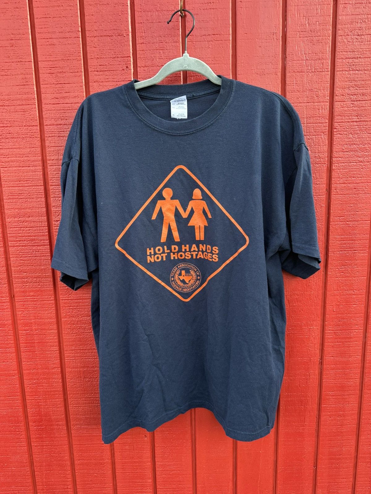 Vintage Vintage Hold Hands not Hostages Tee size XL Size US XL / EU 56 / 4 - 1 Thumbnail