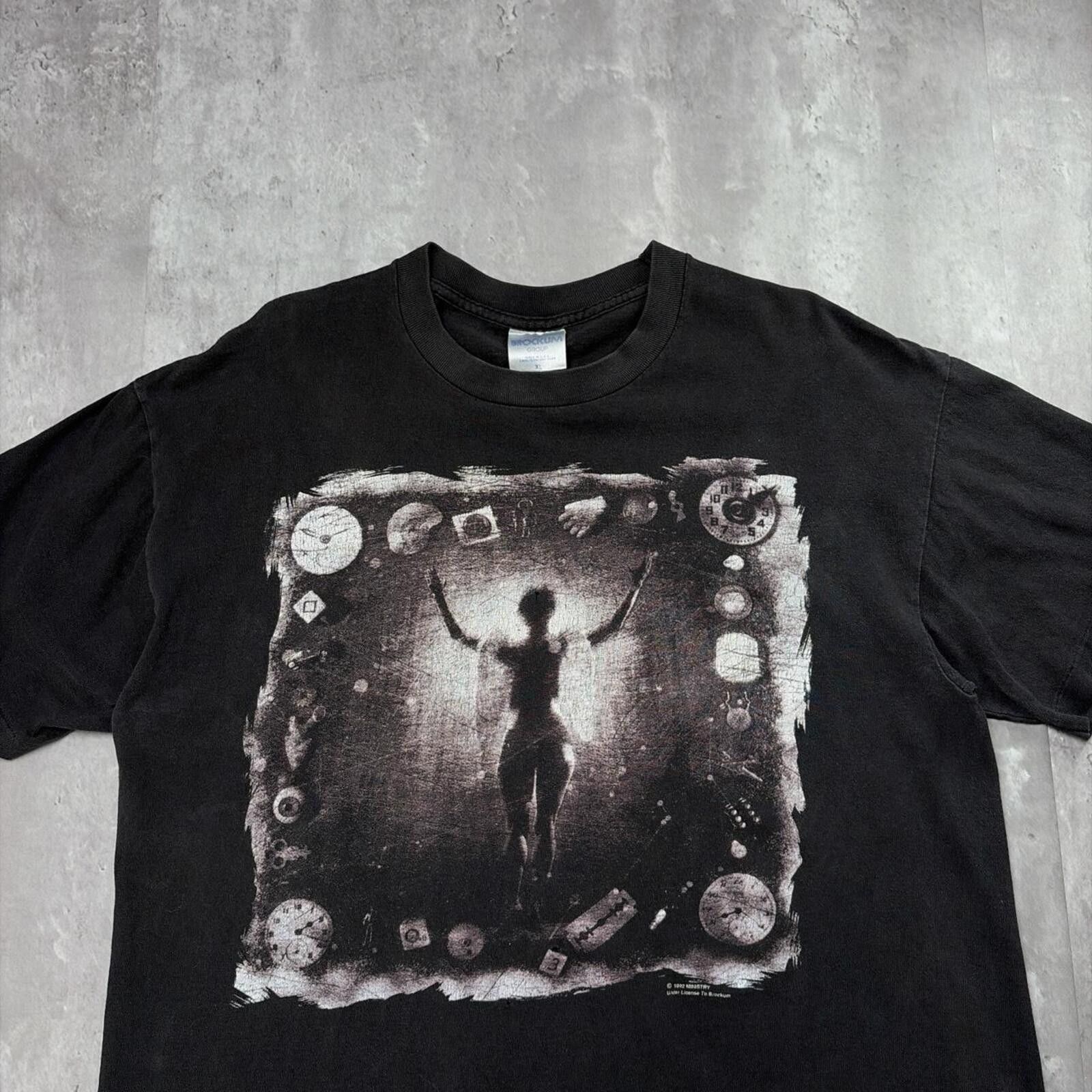 Other Vintage 1992 Ministry Pushead Psalm 69 Brockum Band T-Shirt Size US XL / EU 56 / 4 - 3 Thumbnail