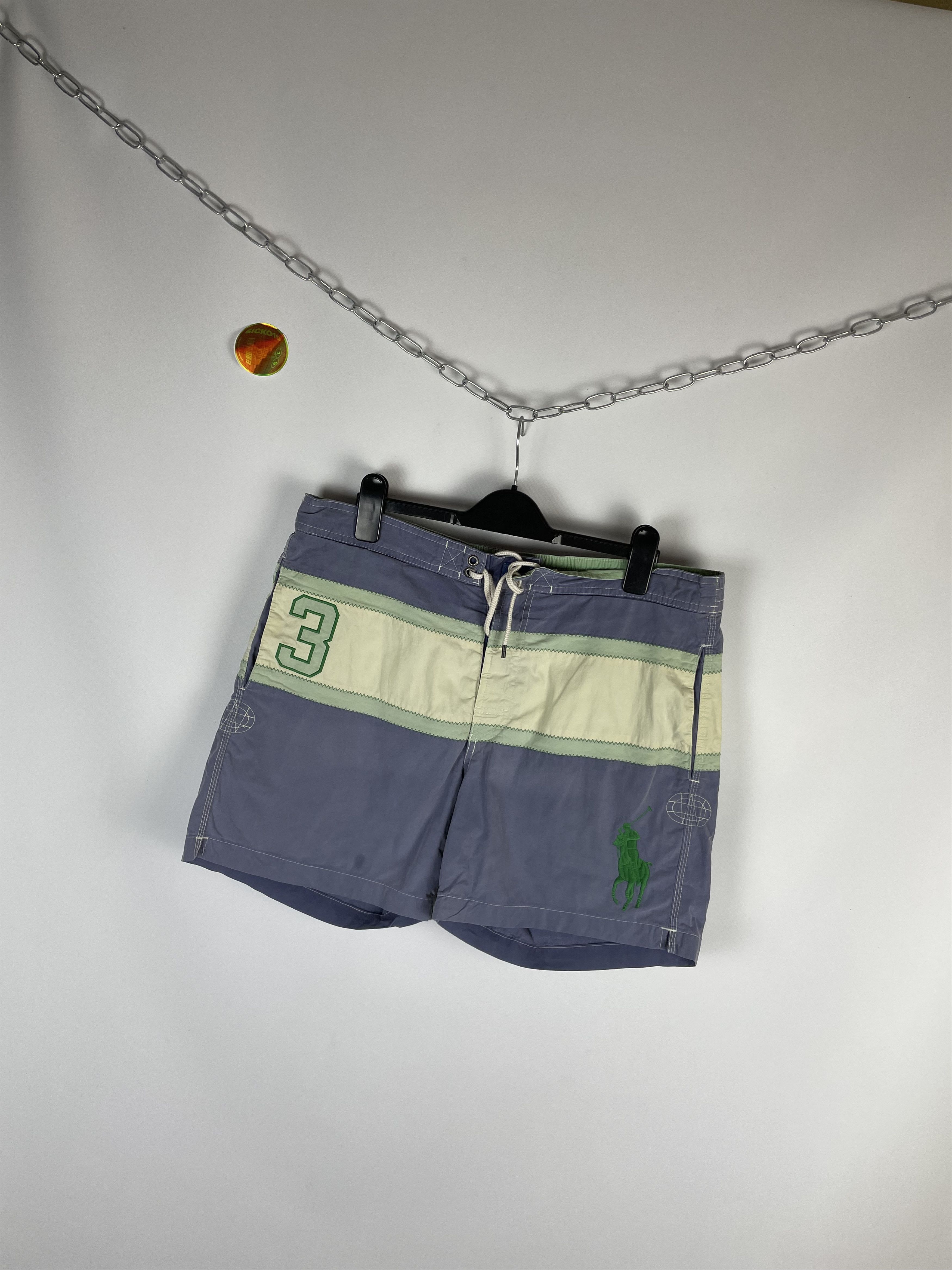 Polo Ralph Lauren × Ralph Lauren × Vintage Vintage Polo Ralph Lauren Shorts Y2K Logo Pony USA Size US 32 / EU 48 - 2 Thumbnail