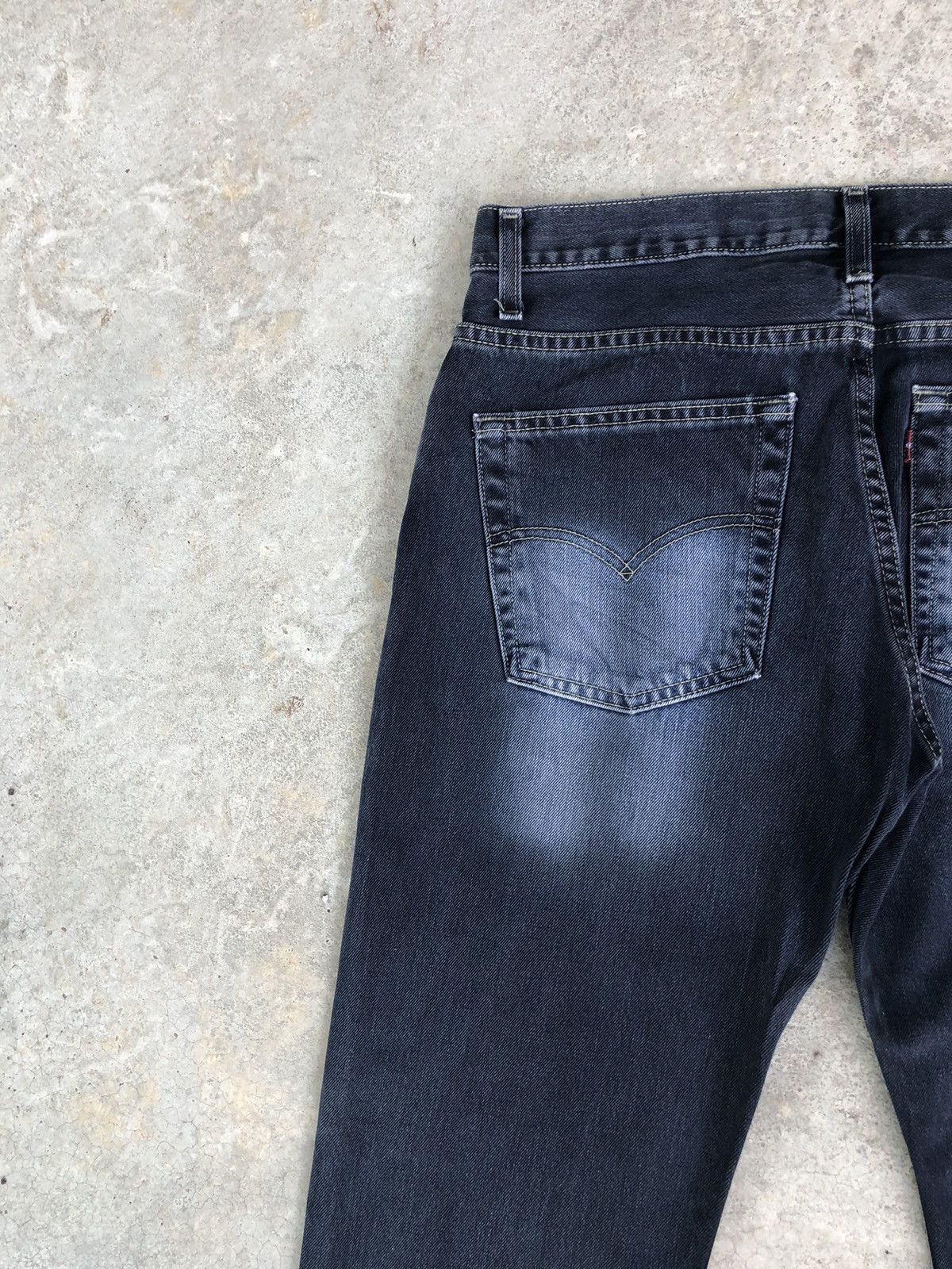 Levi's Vintage Clothing Y2k Levi’s Flared Jeans Bootcut Distressed Jeans 507 Size US 33 - 9 Thumbnail