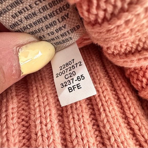Duluth Trading Company Duluth Trading Co Women's Pink Fair Isle Turtleneck Cotton B Size S / US 4 / IT 40 - 6 Thumbnail
