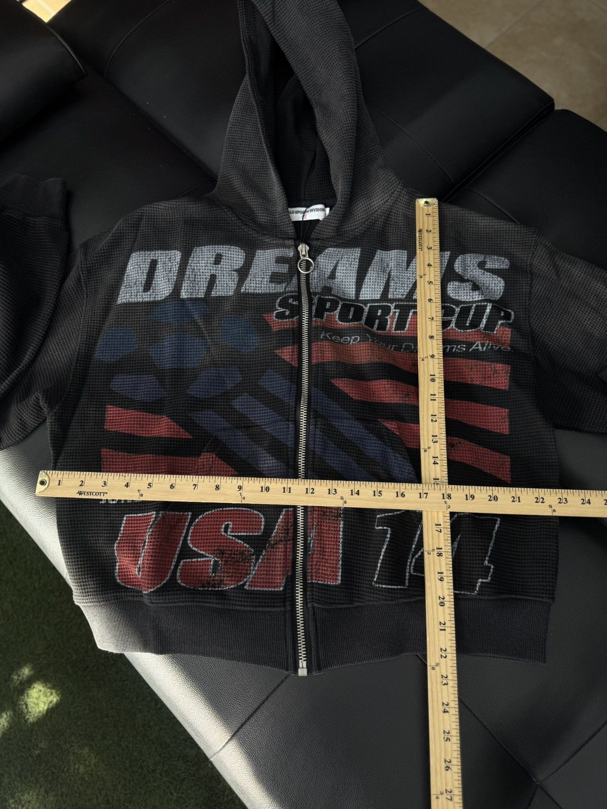 Vale Valley Black Thermal Zip Up Hoodie Size L (NEW) Size US L / EU 52-54 / 3 - 7 Thumbnail