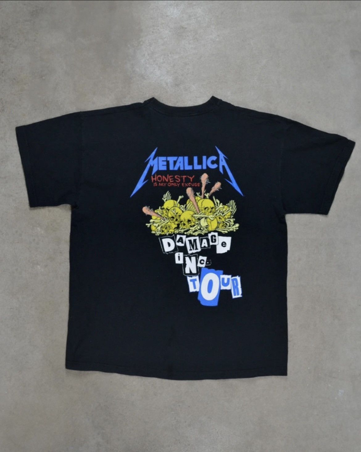 Metallica × Vintage Vintage Metallica Damage Inc. Tour Shirt Size US L / EU 52-54 / 3 - 2 Thumbnail