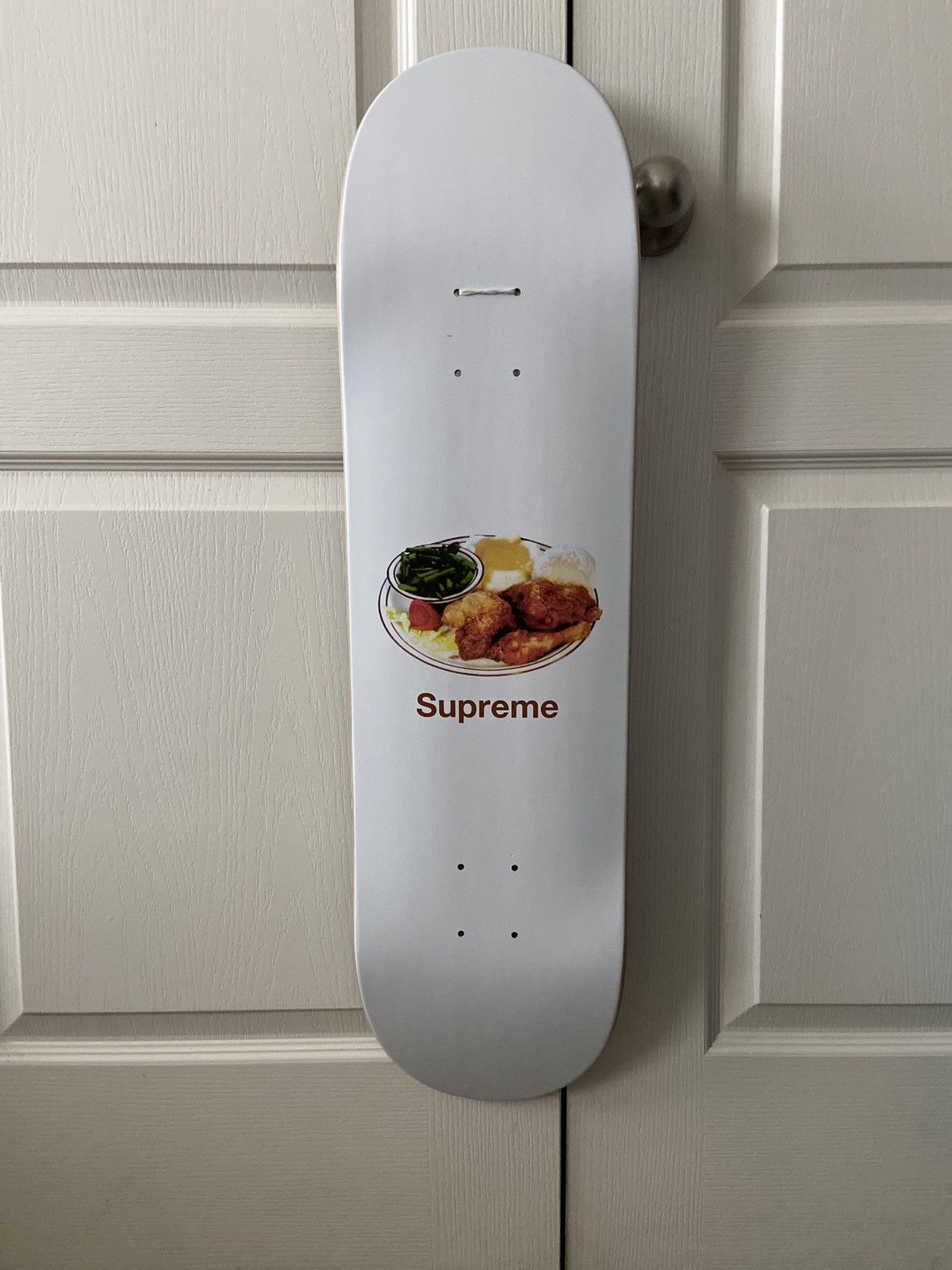 Supreme Chicken Dinner Skateboard 黒Black購入先 - スケートボード