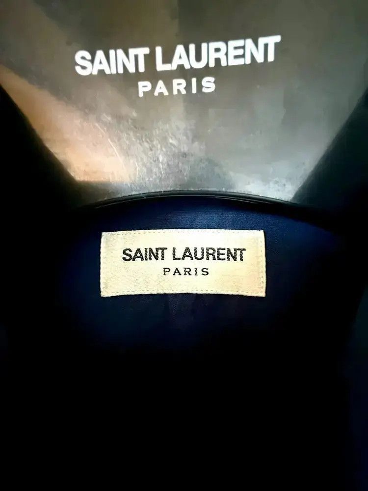 Saint Laurent Paris Sz 38 Saint Laurent Paris 13AW Joint Western Shirt-2505 Size US S / EU 44-46 / 1 - 5 Thumbnail