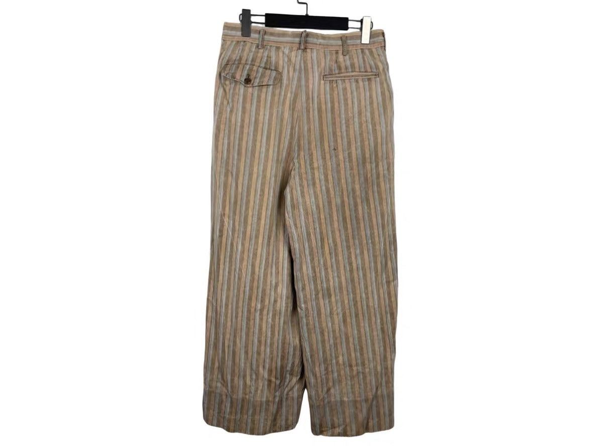 Comme des Garcons Comme des Garçons CdG Faded Stripe Wide-Leg Pants J31 Size US 32 / EU 48 - 2 Thumbnail