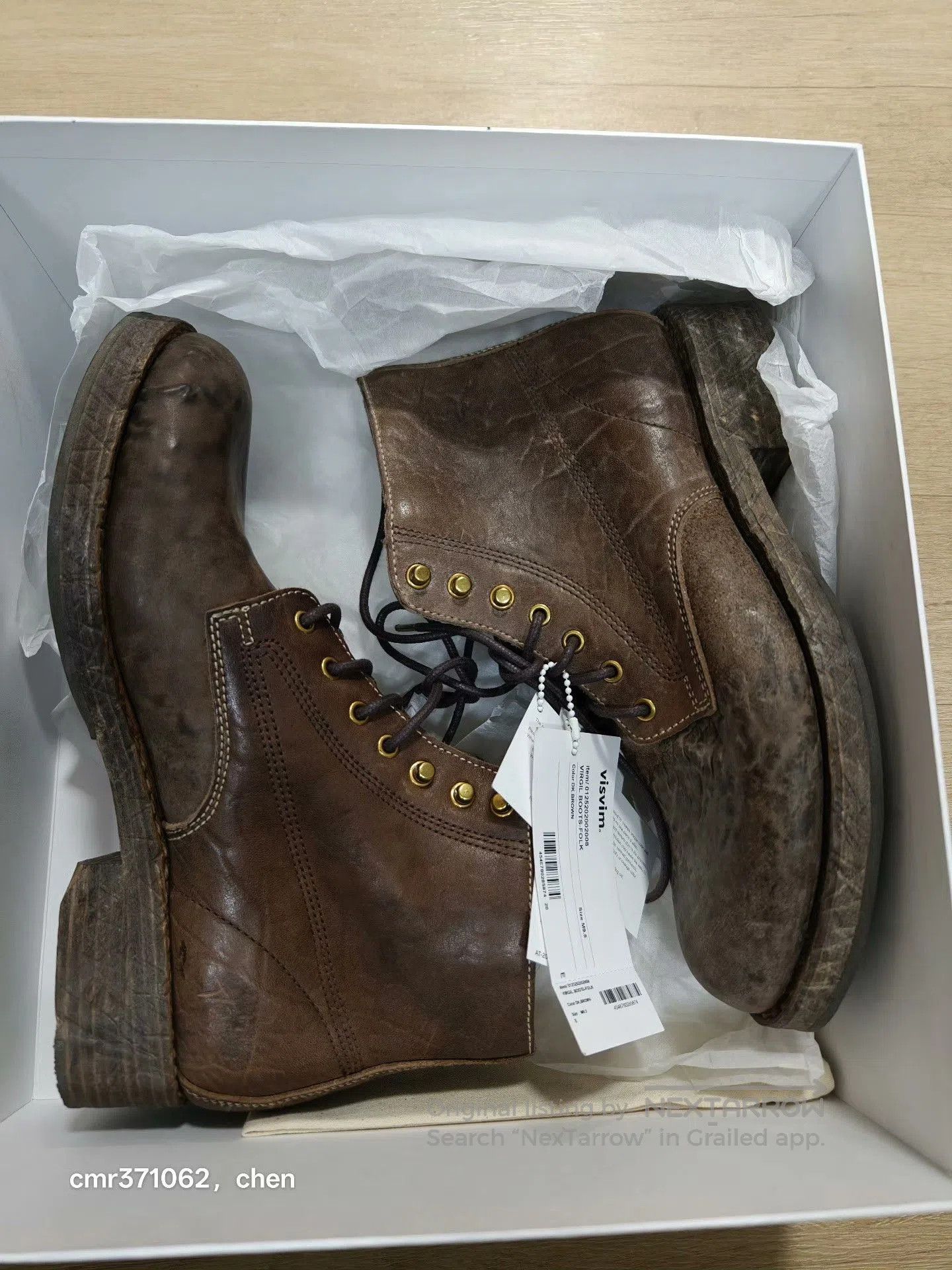 Visvim VISVIM 25AW VIRGIL BOOTS FOLK. Size US 9 / EU 42 - 7 Thumbnail