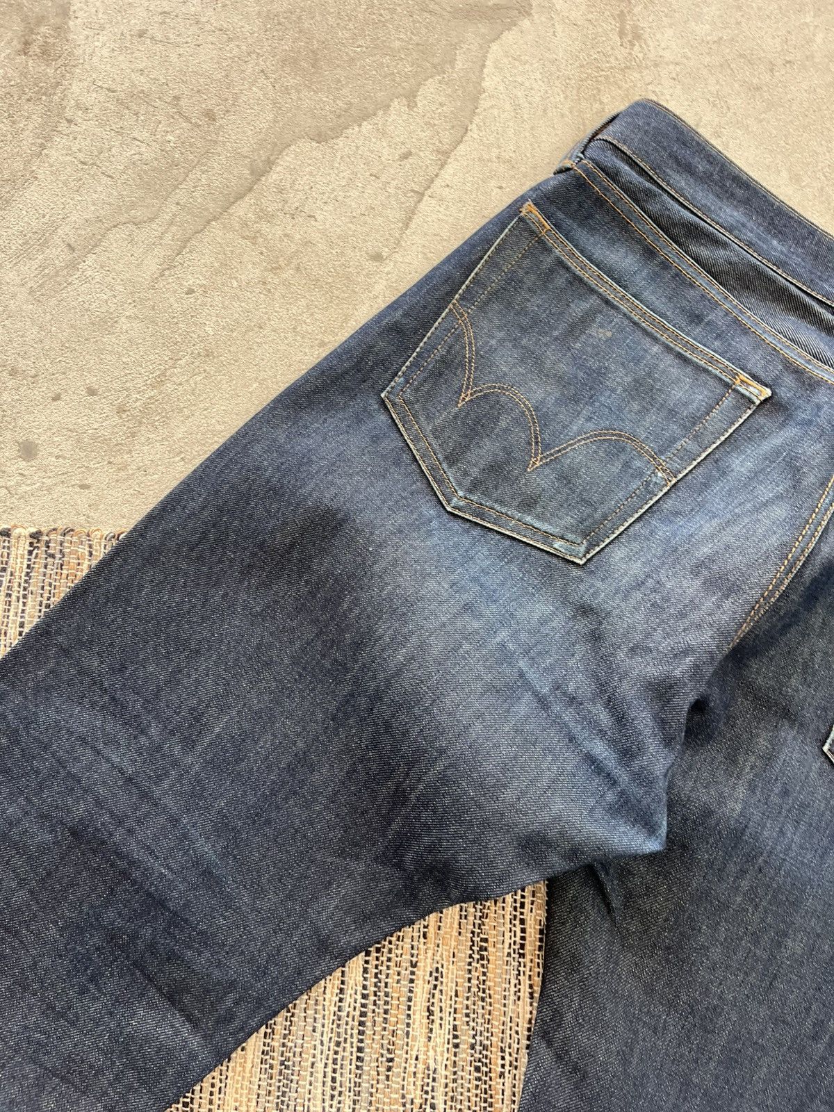 Edwin Vintage Edwin Japanese Faded Denim Jeans 33/32 Blue Y2K Size US 33 - 16 Thumbnail
