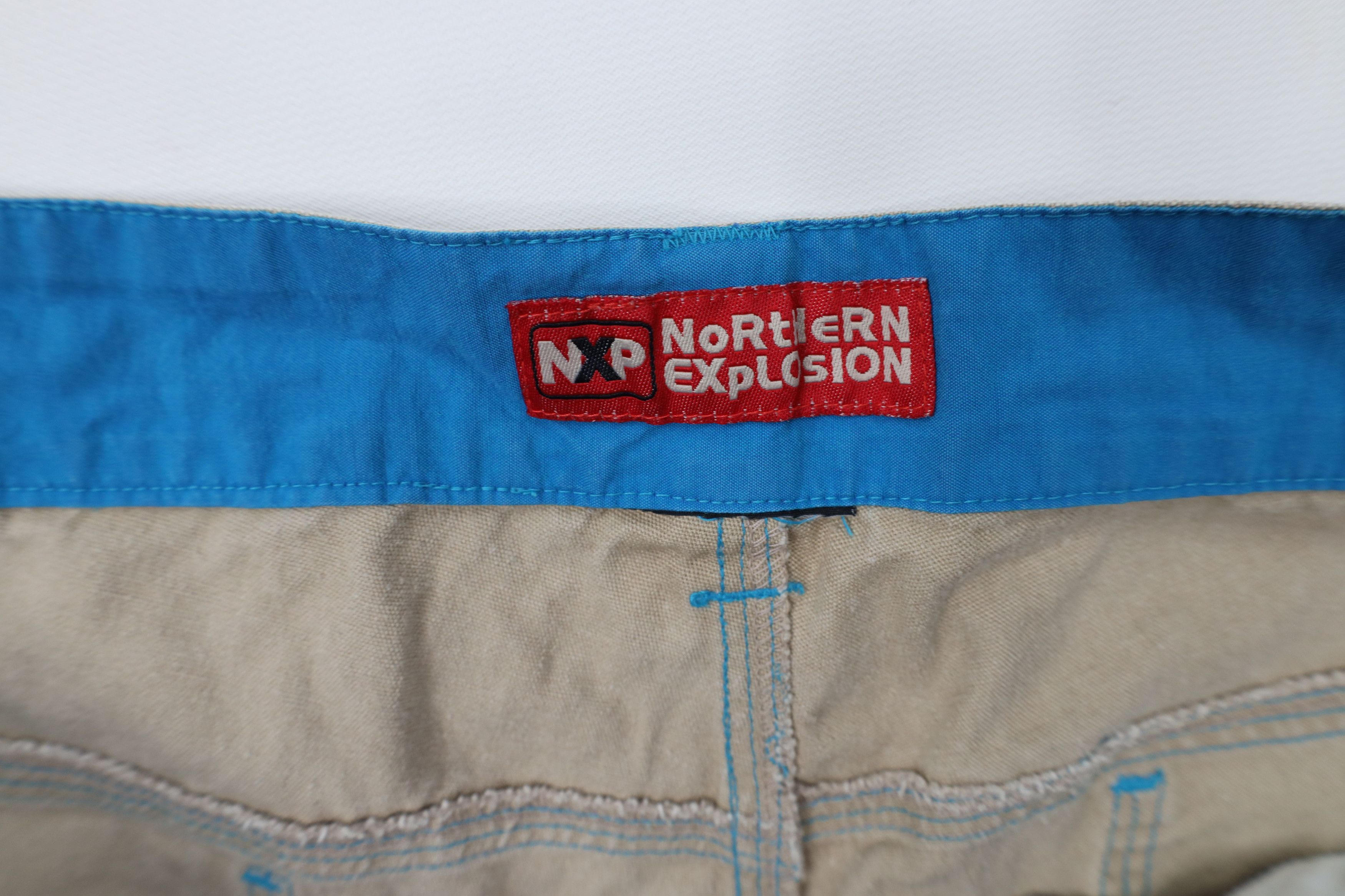 Vintage Vintage 90s Y2K Streetwear Pocket Skateboard Cargo Shorts Size US 36 / EU 52 - 6 Thumbnail