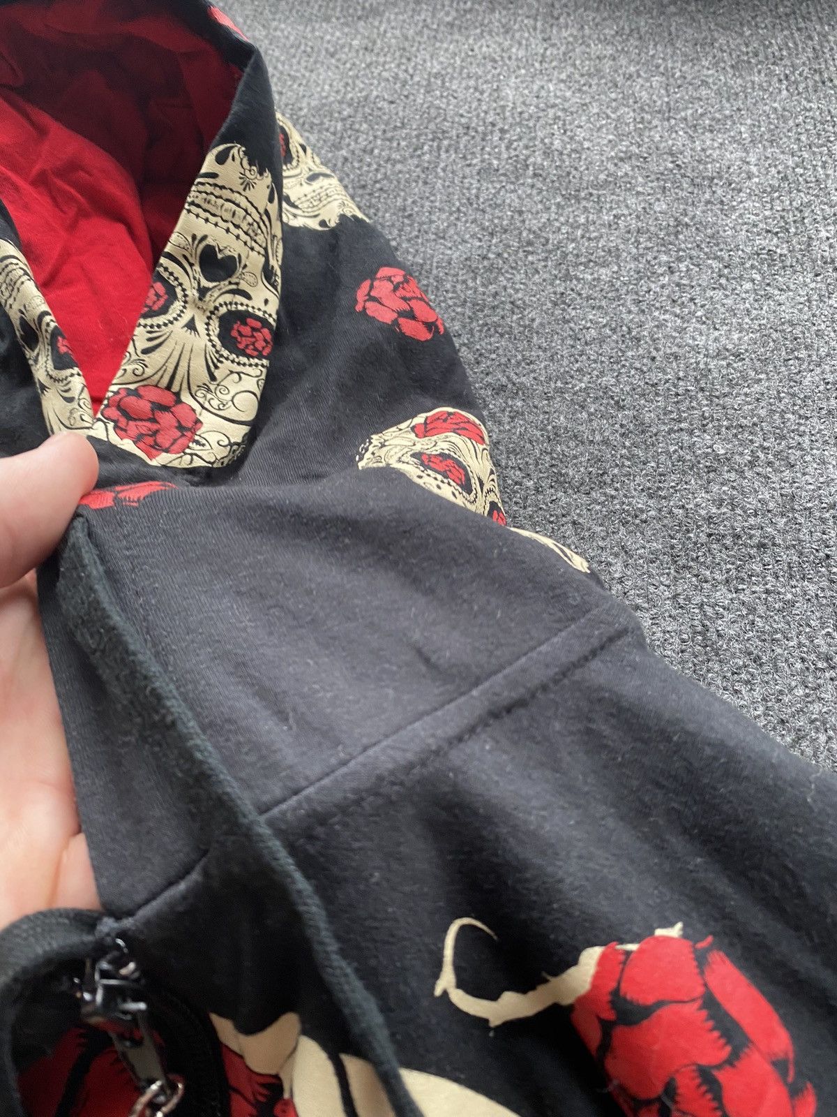 Other 🔥Opium Punk Jawbreaker Zip up hoodie skull gothic m Size M / US 6-8 / IT 42-44 - 8 Thumbnail