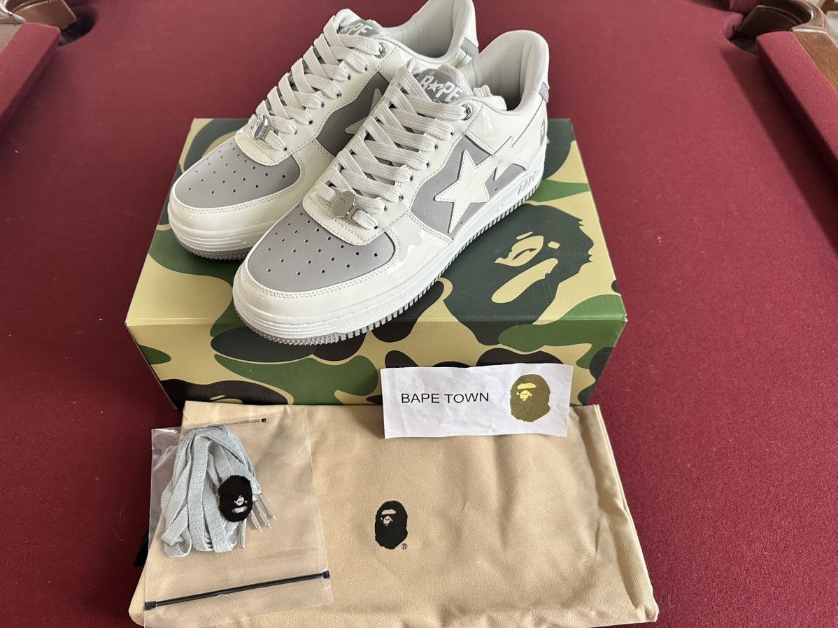 Bape BAPE STA LOW #6 (GRAY) Size US 9 / EU 42 - 7 Thumbnail
