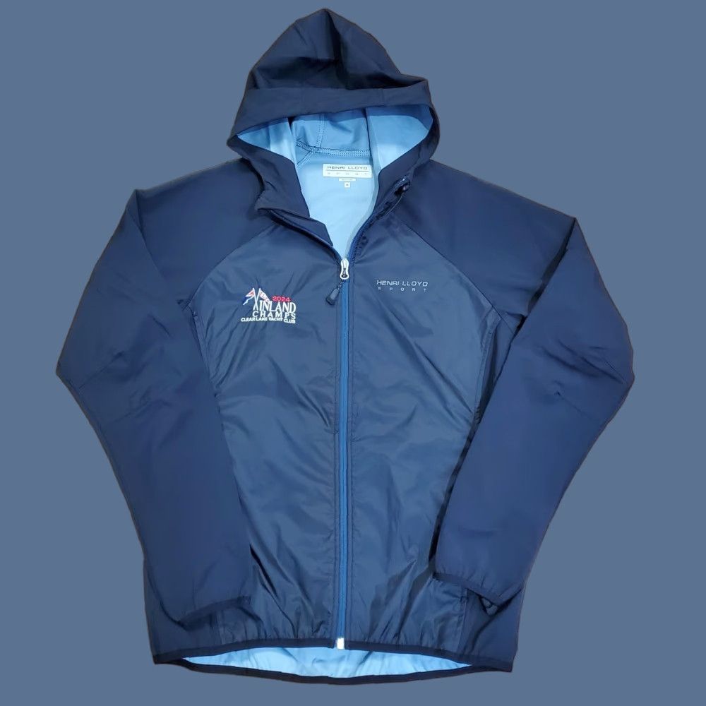Henri Lloyd Henri Lloyd Sport Jacket Mens M Blue Hooded Full Zip Windbreaker Yacht Club Size US M / EU 48-50 / 2 - 1 Thumbnail