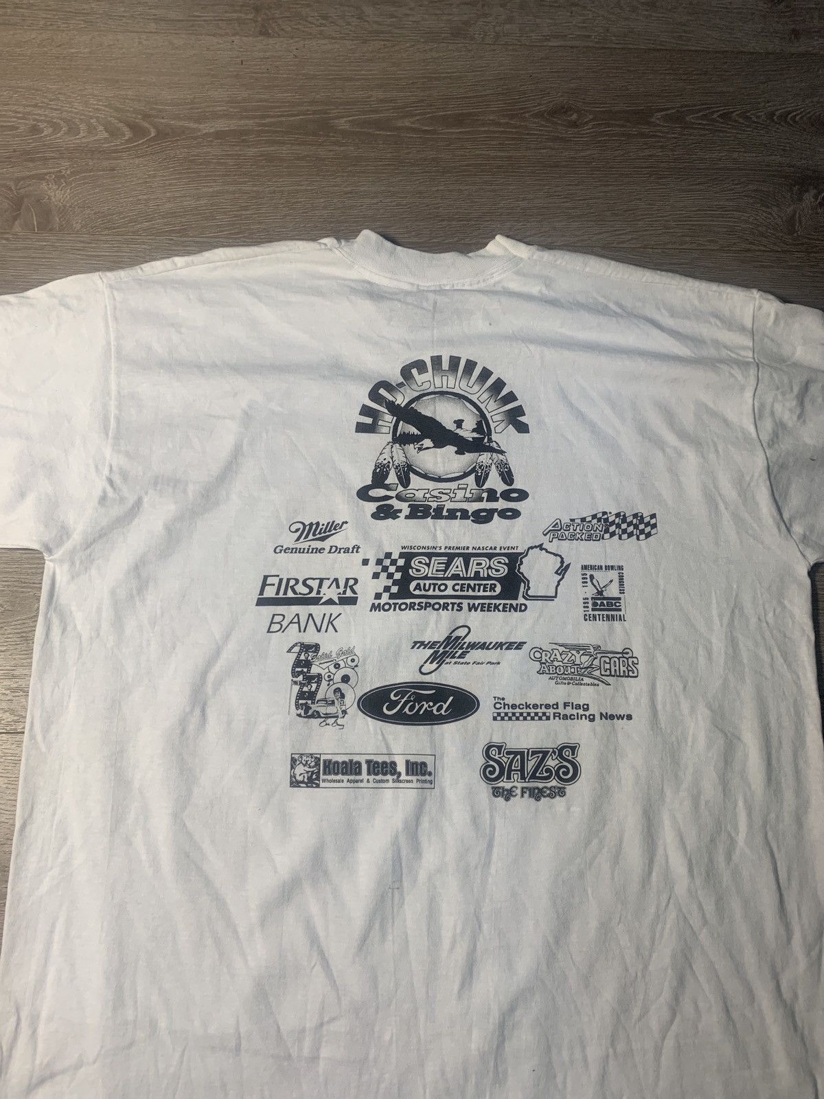 Fruit Of The Loom × NASCAR × Vintage Vintage Alan Kulwicki NASCAR T-Shirt 1995 Size US XL / EU 56 / 4 - 6 Thumbnail