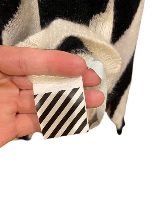 Off-White Off-White Knit Sweatshirt Size US L / EU 52-54 / 3 - 5 Thumbnail