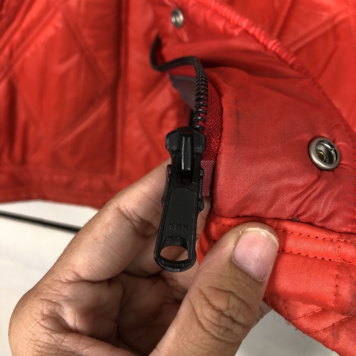 Japanese Brand 📌Vintage Light Puffer Jacket Quilted Biker Johnbull Kojima Size US L / EU 52-54 / 3 - 17 Thumbnail