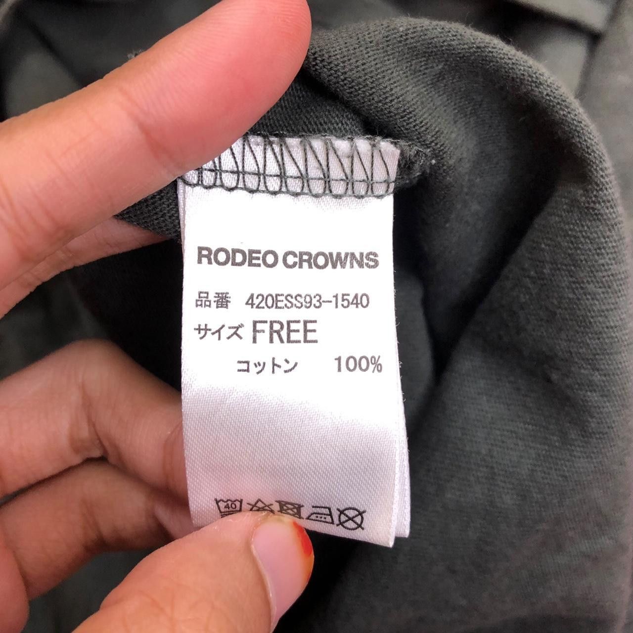 Other RODEO CROWN IN SEASON Big Logo Baggy Oversized Tee Shirt Size XL / US 12-14 / IT 48-50 - 7 Thumbnail