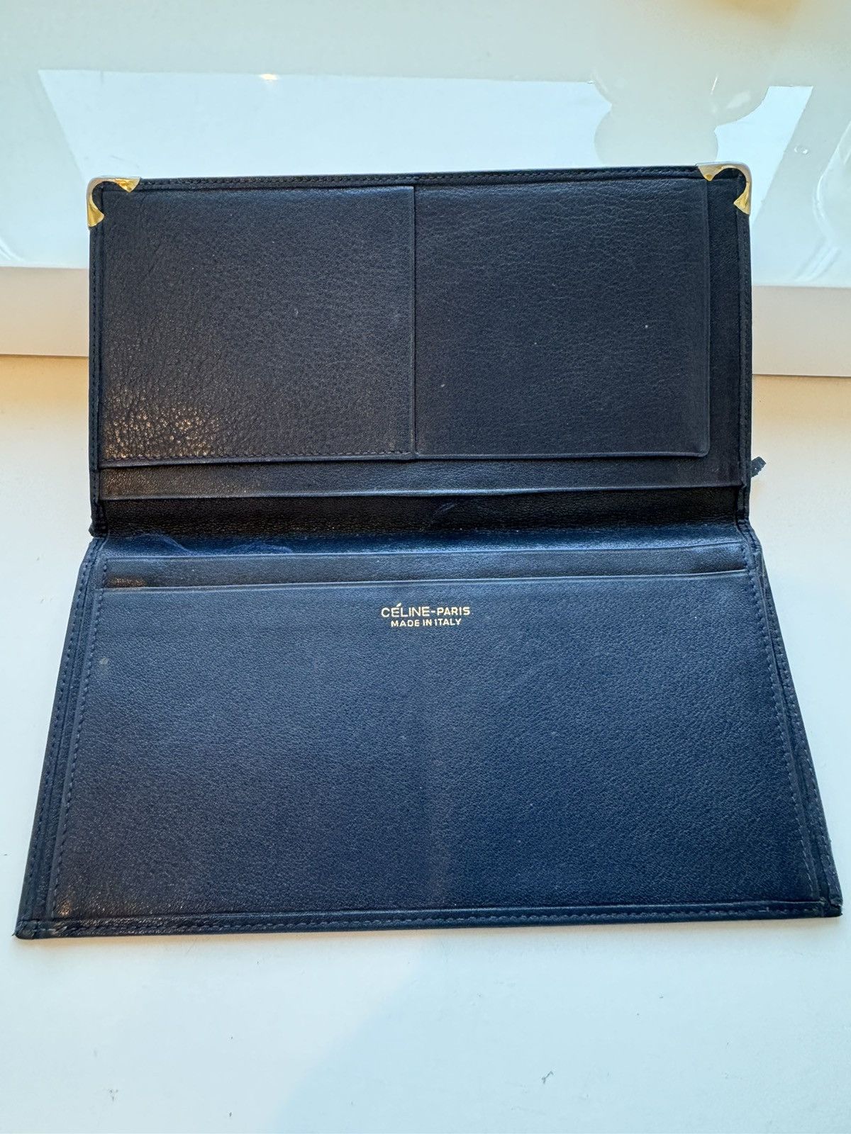 Celine × Vintage 💎 Celine Triumph Monogram Document Wallet Size ONE SIZE - 3 Thumbnail