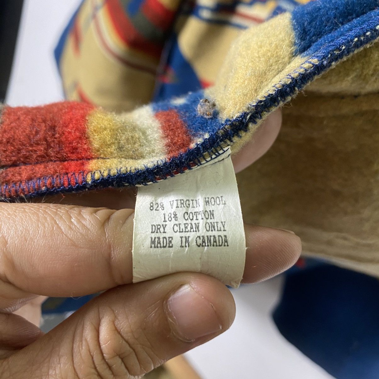 Vintage Vintage 90s Acoustic Native American Wool Hoodie Size US M / EU 48-50 / 2 - 13 Thumbnail