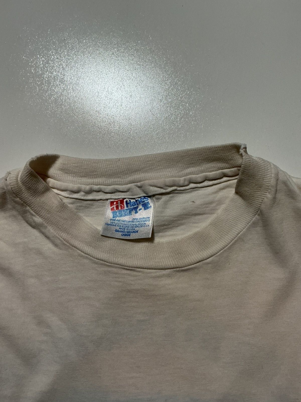 Vintage Vintage Hanes Beefy T Birmingham Shark Single Stitch T-Shirt Size US L / EU 52-54 / 3 - 11 Thumbnail
