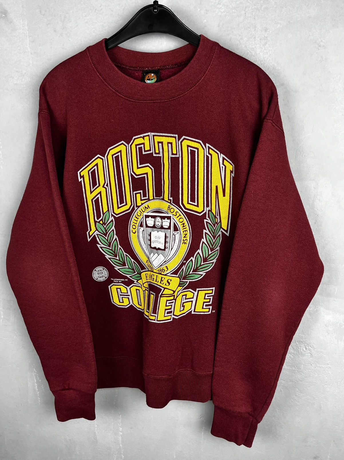 Other Vintage Boston University Sweatshirt USA Size US L / EU 52-54 / 3 - 1 Thumbnail