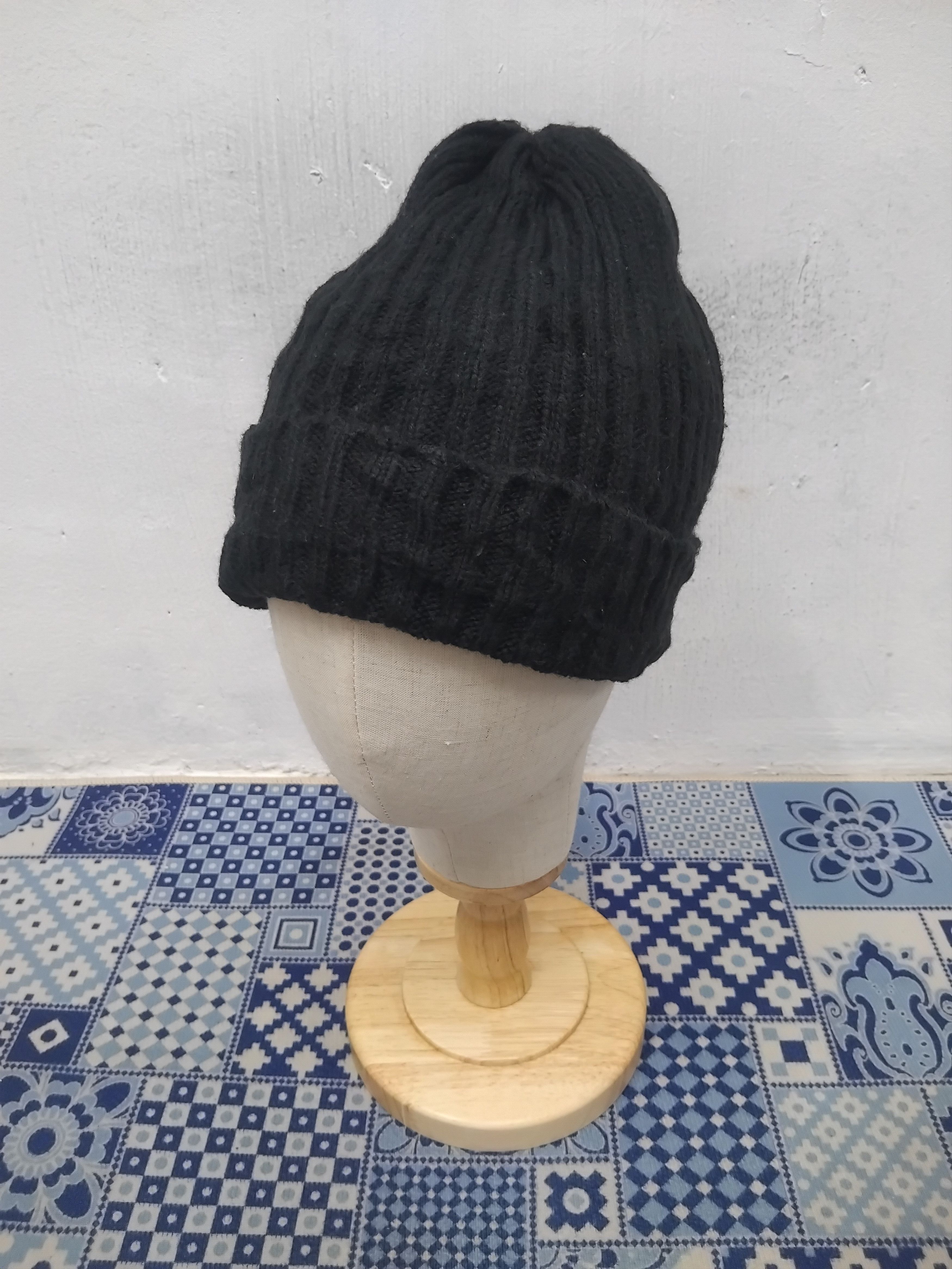 Japanese Brand 💥H&M Black colour beanie hat Size ONE SIZE - 1 Thumbnail