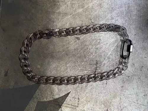 Other Acrylic Black Chain Lock Pendant Necklace Size ONE SIZE - 3 Thumbnail