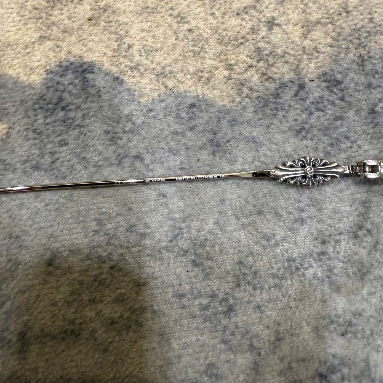 Chrome Hearts CHROME HEARTS VAGIDICTORIAN III Shiny Silver Size ONE SIZE - 5 Thumbnail