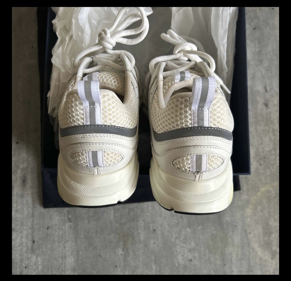 Dior Dior B22 “White Gray” Size US 7 / EU 40 - 5 Thumbnail