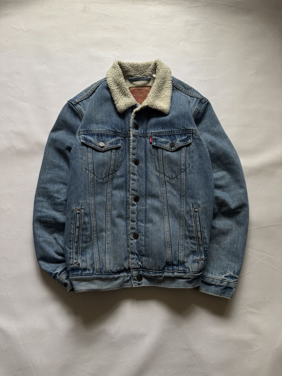 Levi's 🛠️ ICONIC LEVI’S TYPE III SHERPA LINED TRUCKER JACKET 🛠️ Size US M / EU 48-50 / 2 - 2 Thumbnail