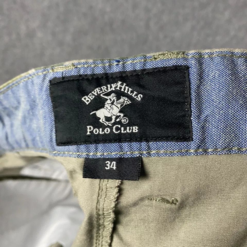 Beverly Hills Polo Club Beverly Hills Polo Club Shorts Men's 34 Hawaiian Green Chino Size US 34 / EU 50 - 6 Thumbnail