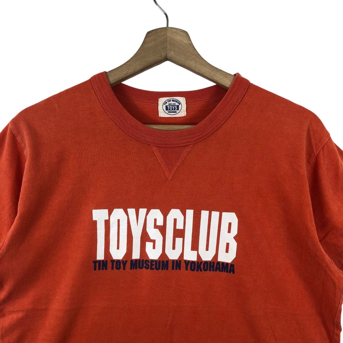 Japanese Brand × Vintage Vintage 90s Tin Toy Museum Toys Yokohama T-Shirt Japanese Size US M / EU 48-50 / 2 - 2 Thumbnail
