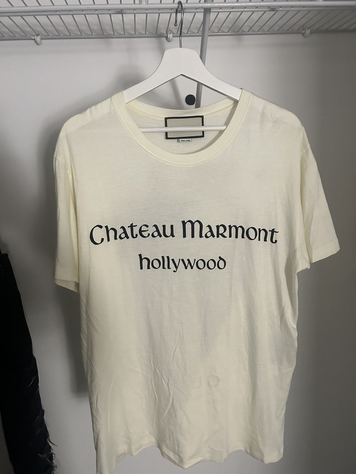 Gucci Gucci Chateau Marmont T Shirt Size US M / EU 48-50 / 2 - 1 Thumbnail