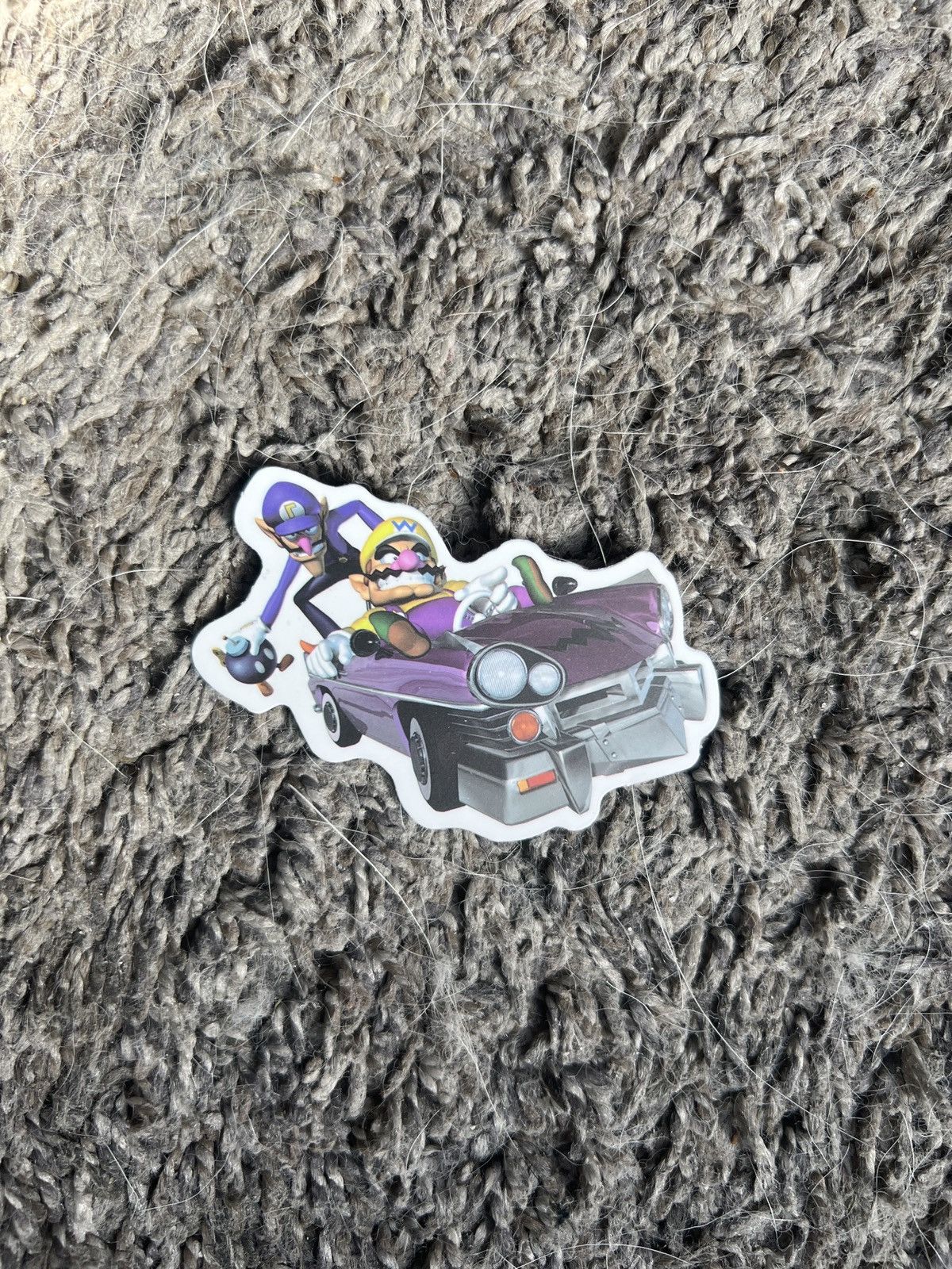 Nintendo Wario And Waluigi In A Car Sticker Size ONE SIZE - 1 Thumbnail
