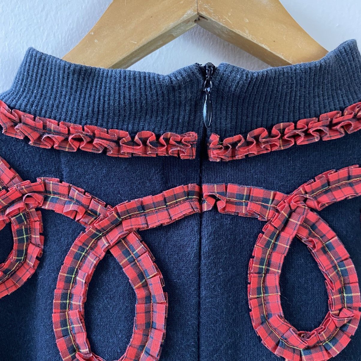 Kenzo KENZO Black Top with Red Loop Embroidery Size M / US 6-8 / IT 42-44 - 11 Thumbnail