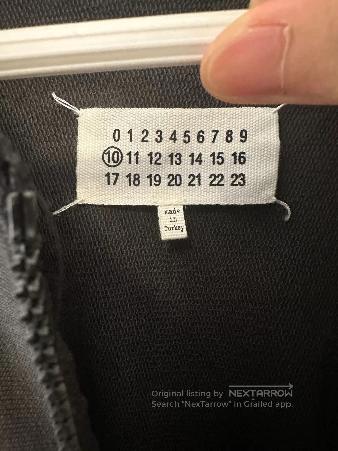 Maison Margiela Maison Margiela Zip-Up Hoodie. Size US S / EU 44-46 / 1 - 3 Thumbnail
