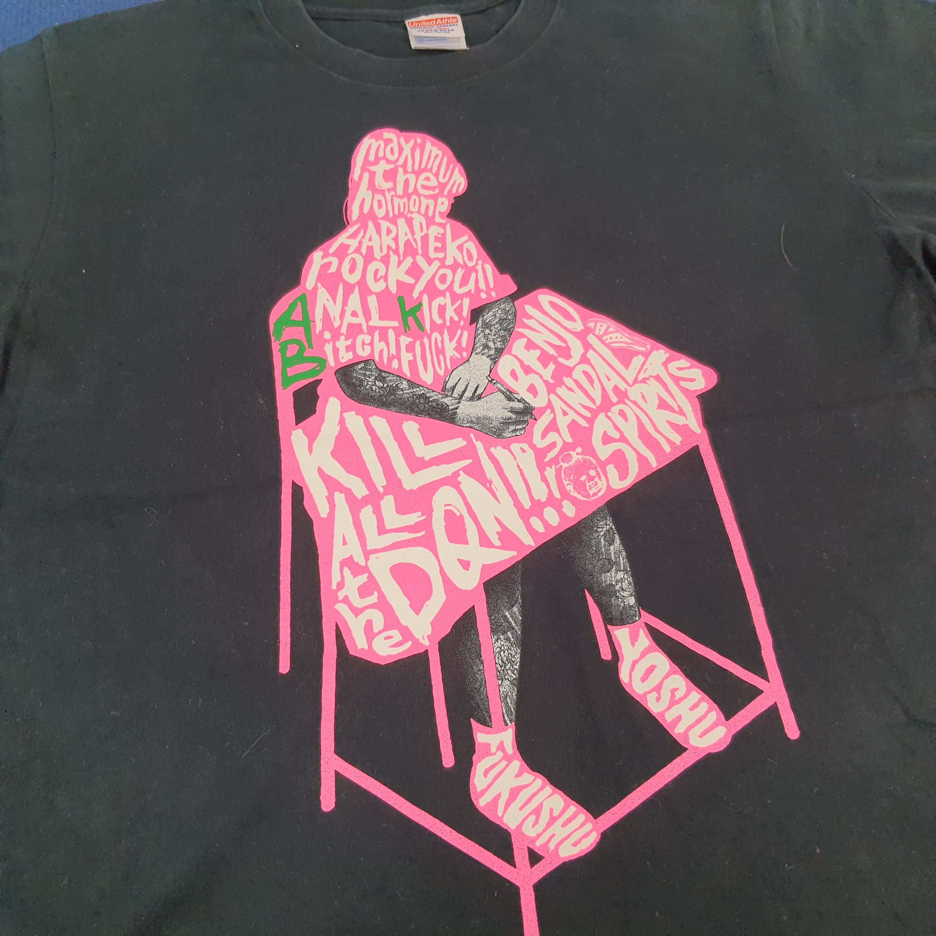 Band Tees × Japanese Brand × Vintage Vintage Maximum The Hormone Tour Japan Rock Band Tshirt Size US M / EU 48-50 / 2 - 4 Thumbnail