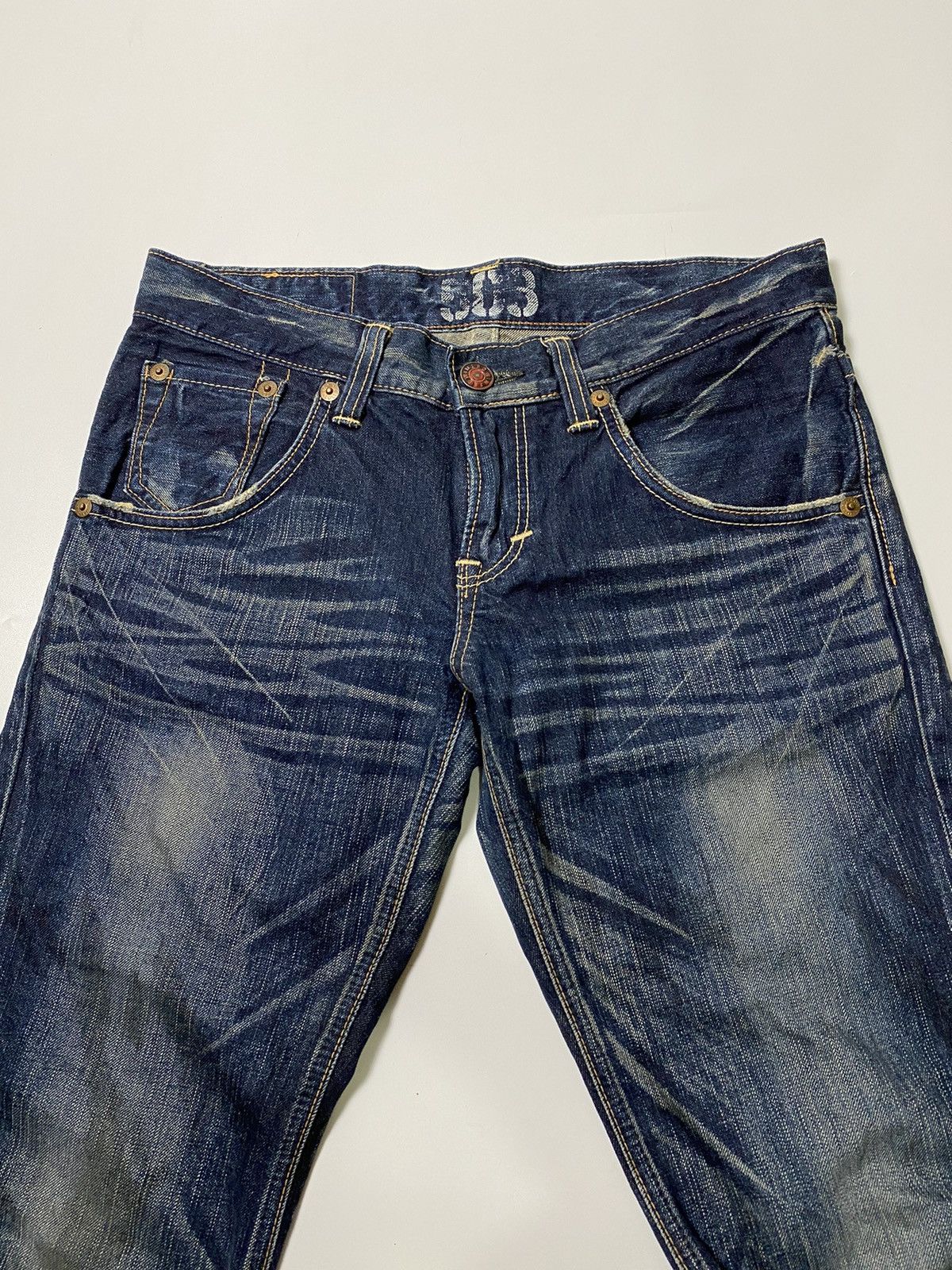 If Six Was Nine Lace up pant jeans edwin flare japanese brand Size US 32 / EU 48 - 5 Thumbnail
