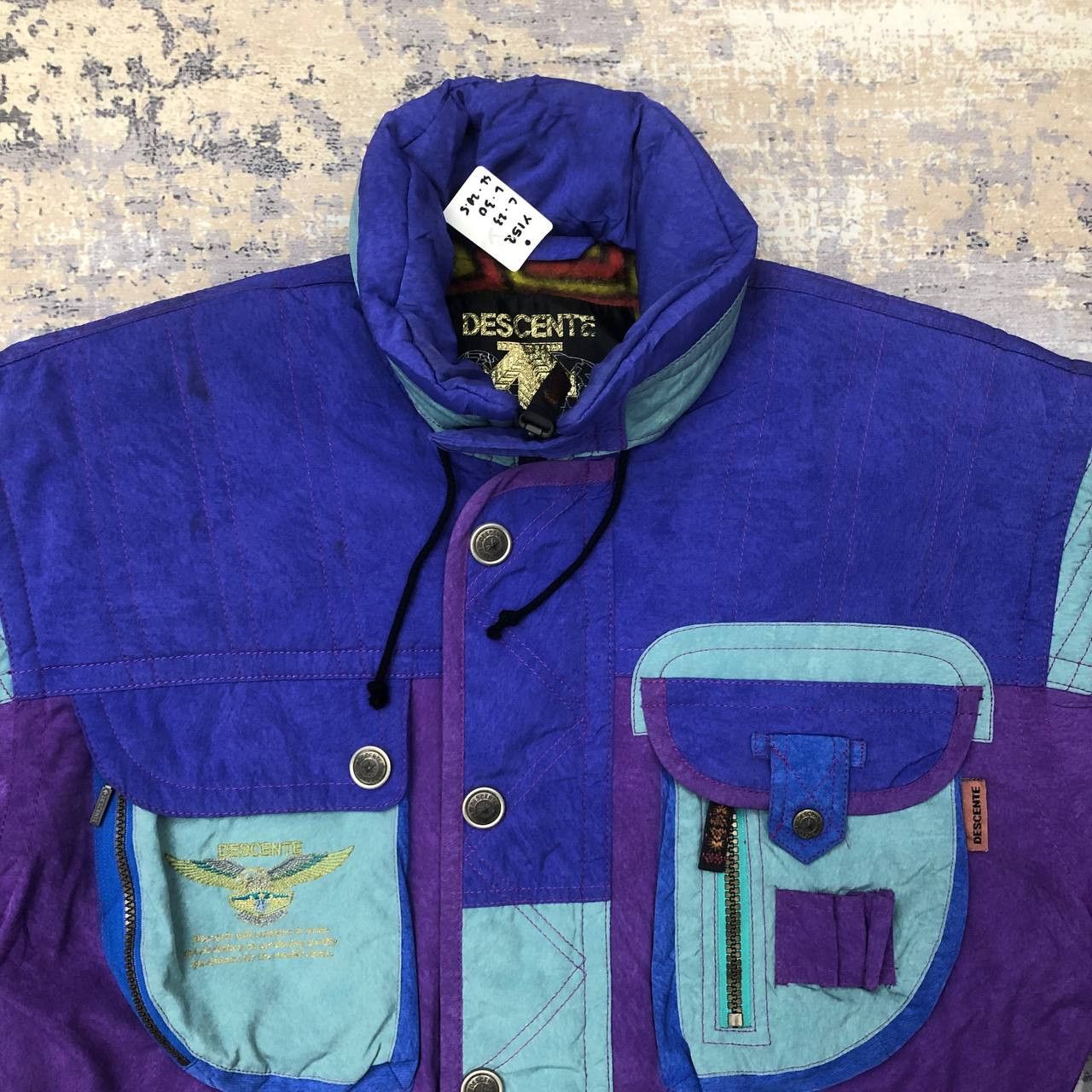 Descente Y152. VTG DESCENTE JAPAN SKI WINTER FLEECE JACKET Size US M / EU 48-50 / 2 - 5 Thumbnail