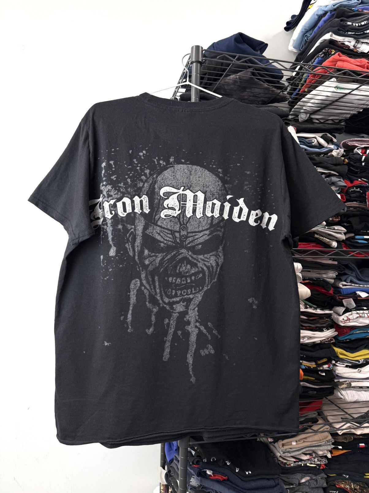 Band Tees Vintage Iron Maiden T Shirt Rock Band Tee Size US L / EU 52-54 / 3 - 2 Thumbnail