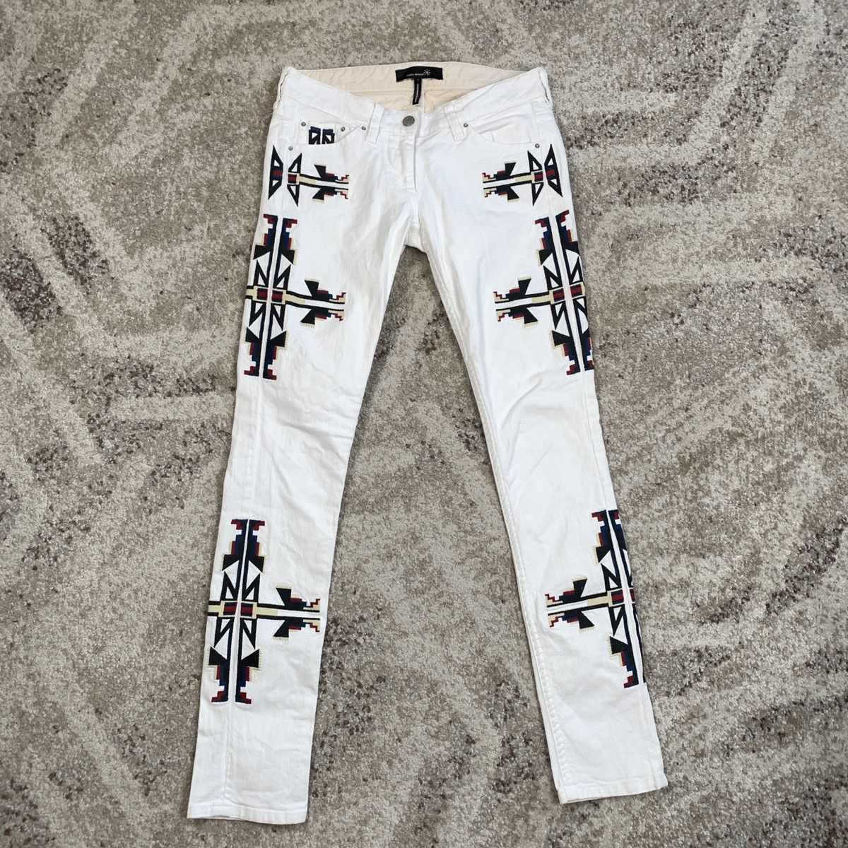 Isabel Marant Isabel Marant Aztec Jeans Size 26" / US 2 / IT 38 - 1 Thumbnail