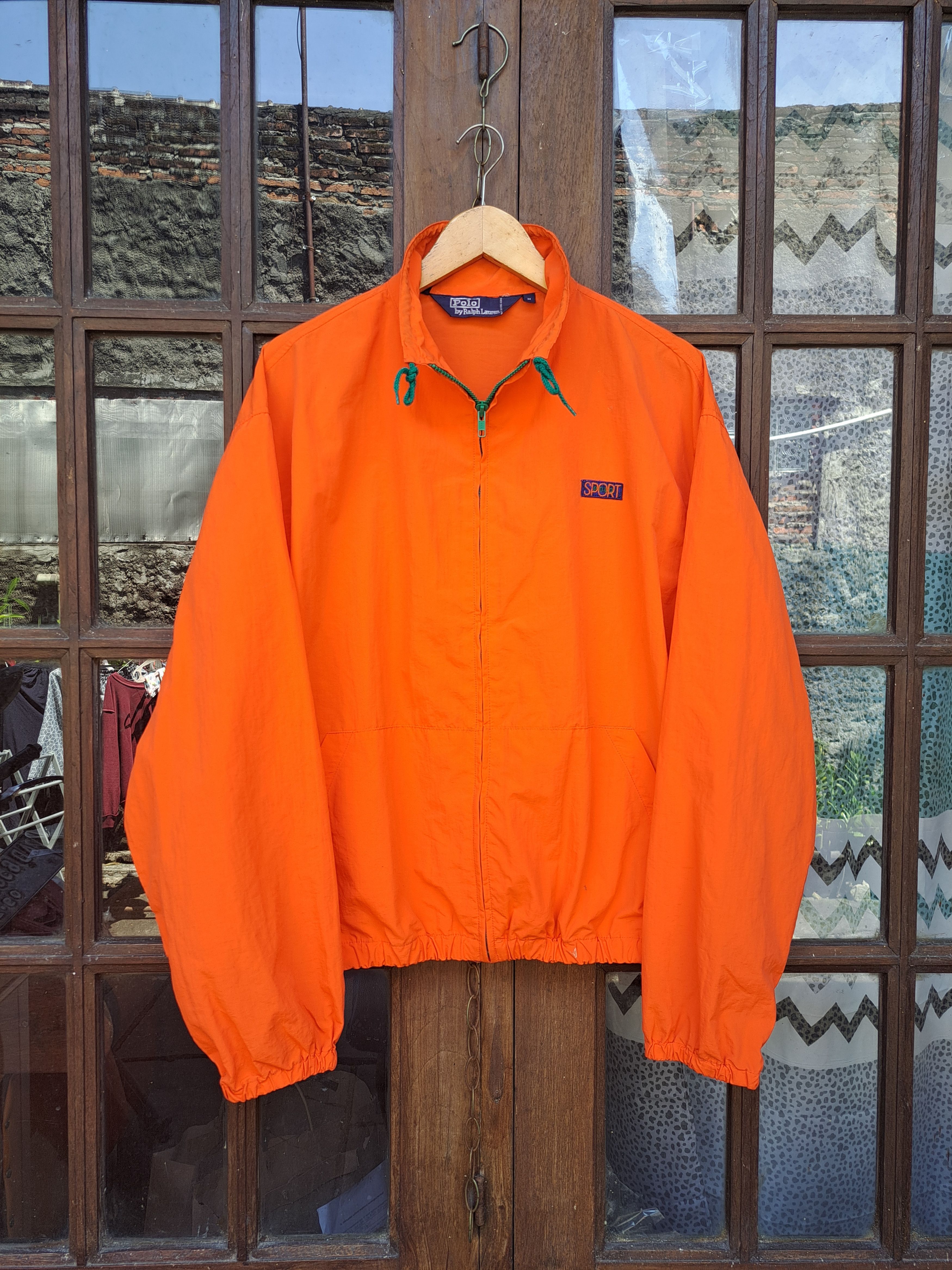 Polo Ralph Lauren Vintage 90s Polo Ralph Lauren Polo Sport Nylon Light Jacket Size US M / EU 48-50 / 2 - 1 Thumbnail