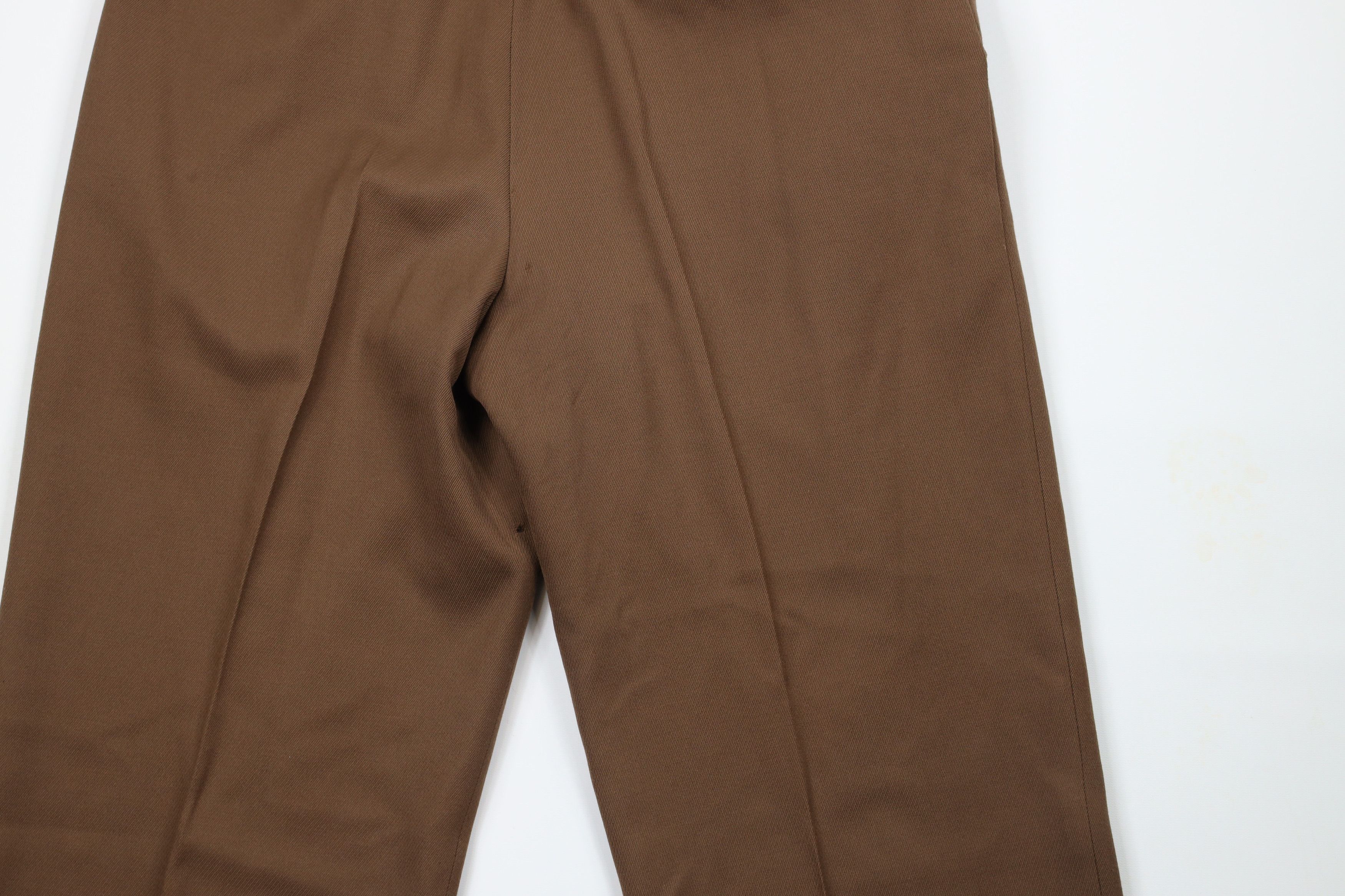 Paul Smith × Vintage Vintage 90s Paul Smith Bergdorf Goodman Wool Pants Brown Size US 36 / EU 52 - 12 Thumbnail