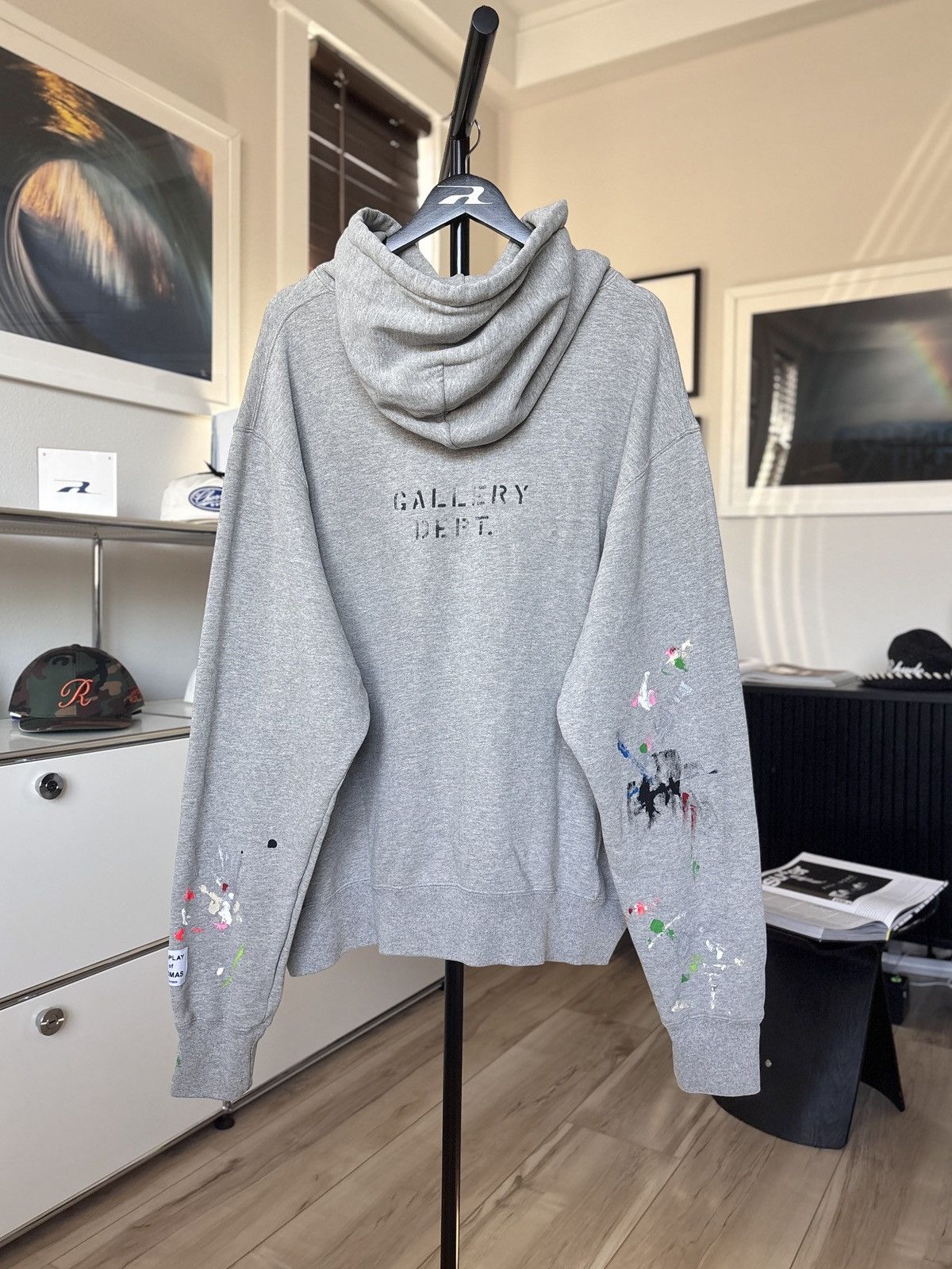 Gallery Dept. GALLERY DEPT | PAINTER LOGO HOODIE Size US XXL / EU 58 / 5 - 2 Thumbnail