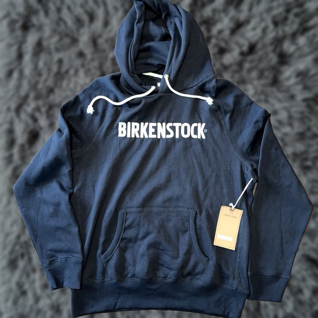 Birkenstock Birkenstock Hoodie Men’s Large Black White Stitched Soft Lightweight Pullover Graphic Print Hooded Pockets Regular Fit Cadm? Size US L / EU 52-54 / 3 - 1 Thumbnail